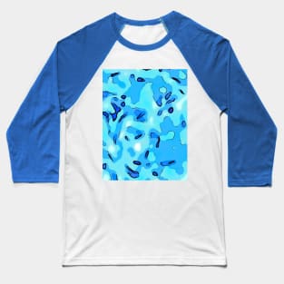 Camo Blues Baseball T-Shirt